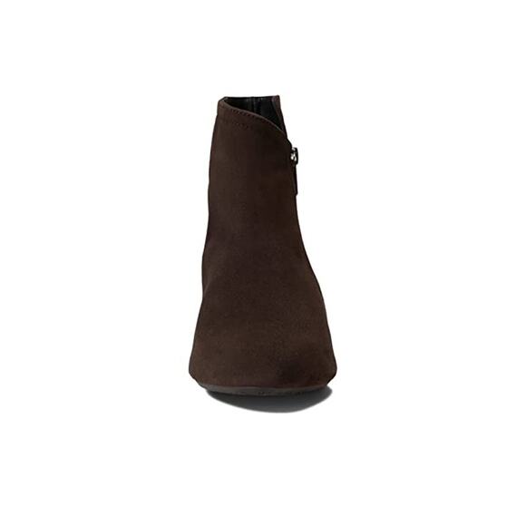 Eric Michael Womens Alexis Booties EU 39 US 8.5-9 Dark Brown Suede NWOB - Picture 2 of 13